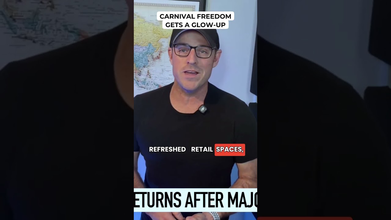 Carnival Freedom Gets A Glow-Up