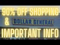 Dollar General 90% Shop With Me and Important Penny Updates