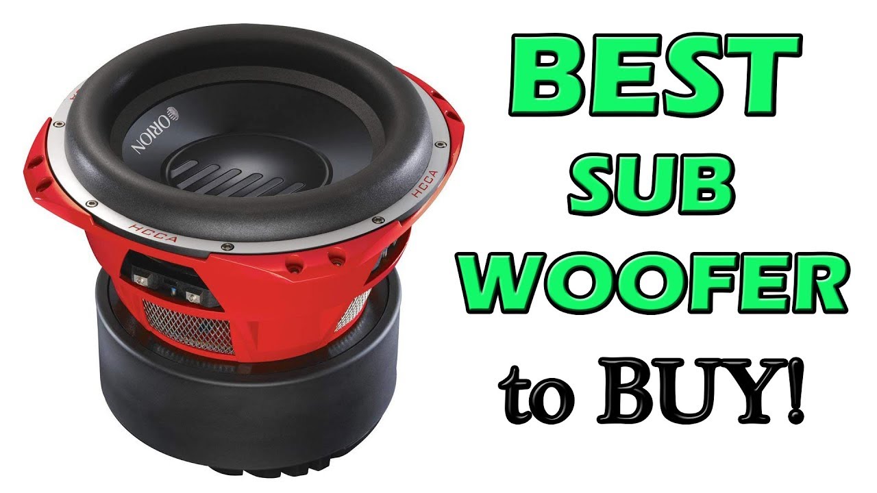 Best Car Subwoofer for the Money 2020 Review YouTube