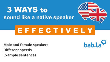 EFFECTIVELY pronunciation | Improve your language with bab.la