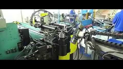 18CNC fully automatic pipe bender with loading and unloading systems