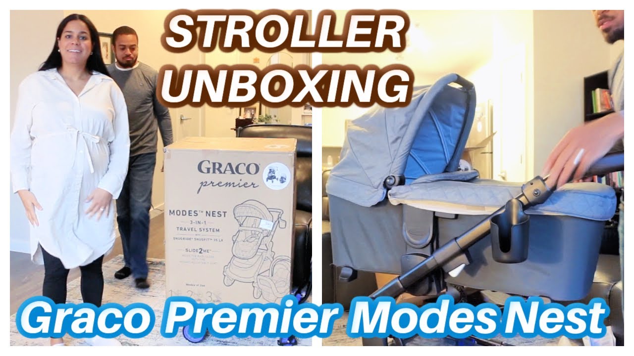 Graco Premier Modes Nest 3 in 1 Travel System Unboxing 2024