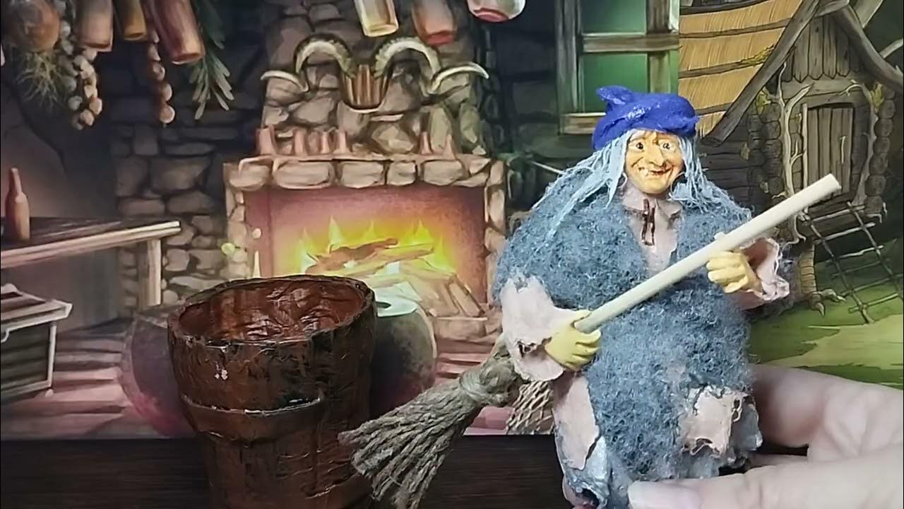 Баба Яга в ступе. - YouTube