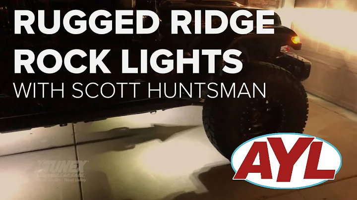 Rugged Ridge Rock Lights with Scott Huntsman