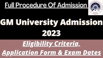 Gangadhar Meher University Admission 2023: Application, Dates, Eligibility, Pattern, Syllabus