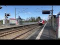 S-Bahn Hamburg, Ausfahrt mit der Baureihe 490 S5 Richtung Elbgaustraße in Fischbek