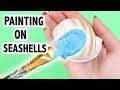 Painting on Seashells #4