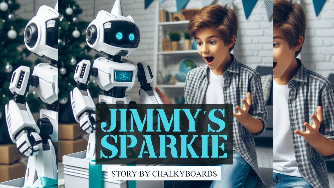 ROBOT AND BOY | JIMMY's SPARKIE | STORY BY CHALKYBOARDS