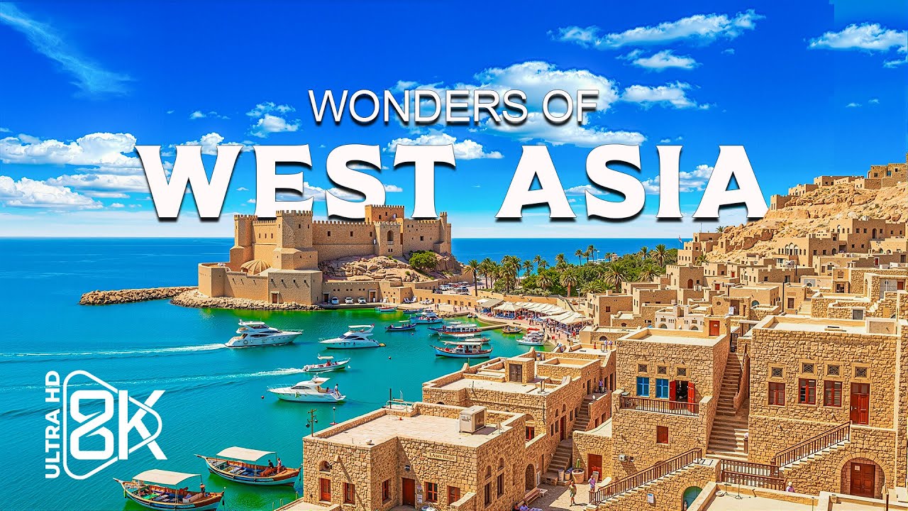 Wonders of West Asia – Explore Sacred Sites, Vibrant Cities, Timeless Landscapes | Travel Video 4K