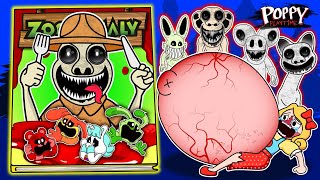 Making Zoonomaly & Miss Delight Pregnant Game Book 🐼😝DIY + ( Horror Squishy + Asmr ) @LIGHTSAREOFF