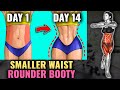 2-IN-1 COMBO: Tone Waist, Build Booty Workout For Girls!