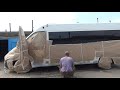 Покрываем RAPTORом пороги Peugeot Boxer