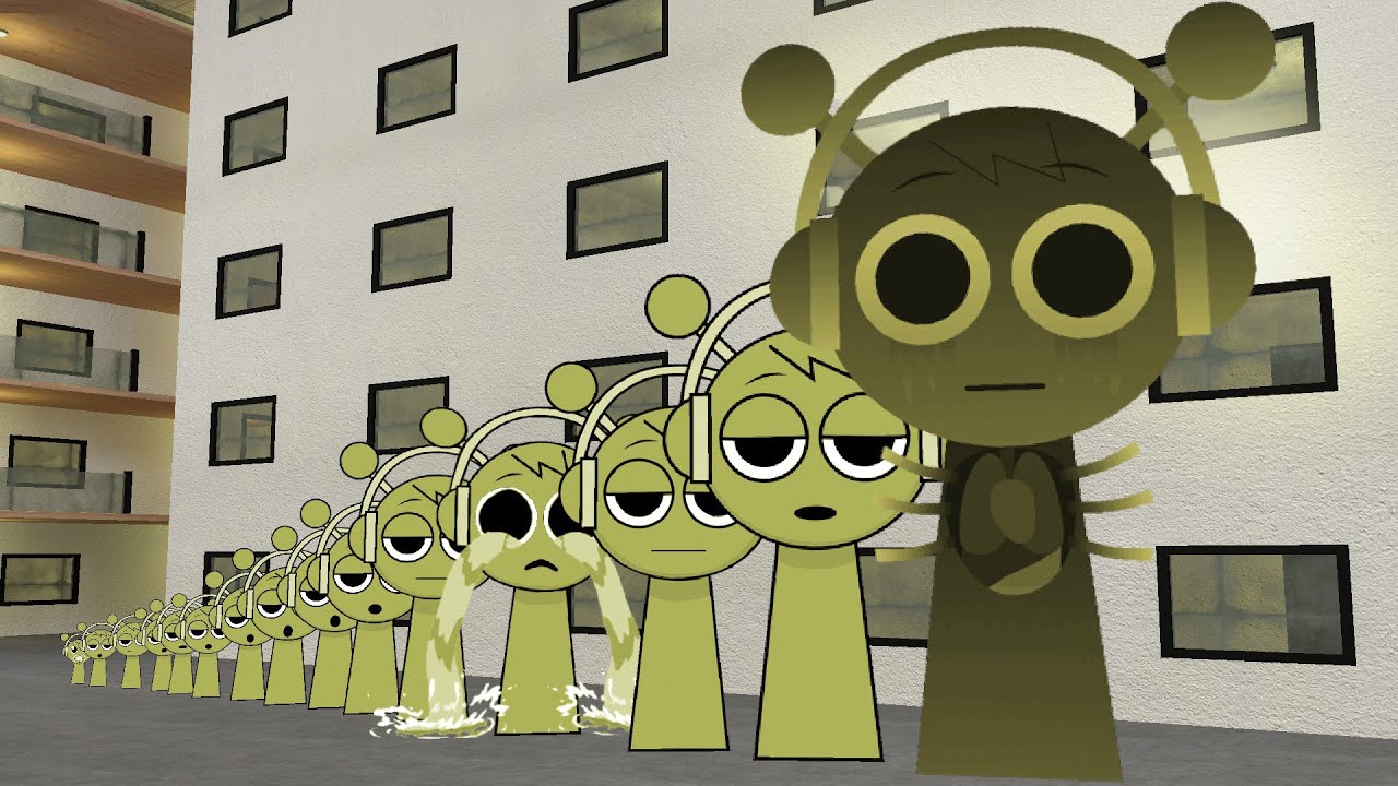 All Sizes Of Sprunki Mustard Oren want me to help them!