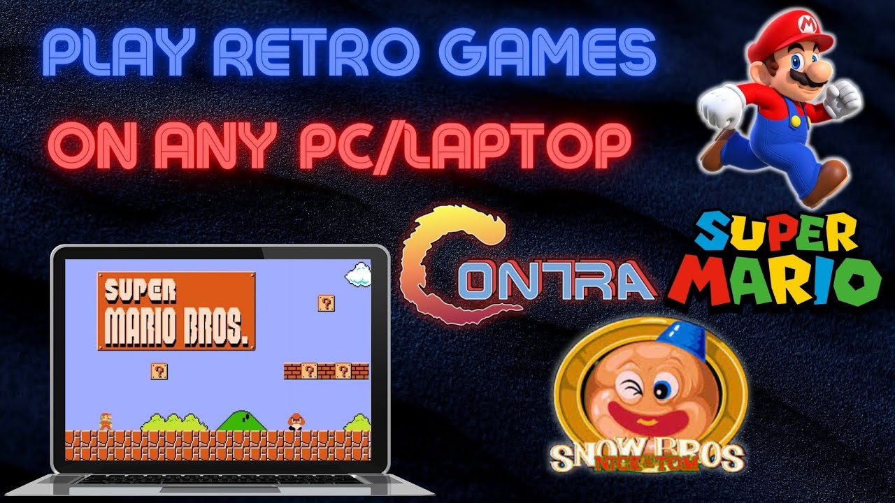 How To Play Old Nes Games On PC Play Old Video Games on PC Play Super Mario on PC 🔥 Free