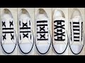 5 Way To Tie Your Shoelaces, How To Tie Shoelaces, Shoe Lacing Styles