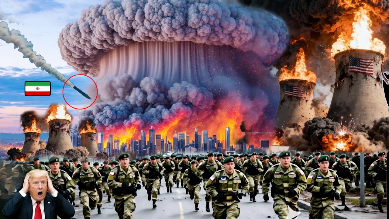2 hours ago! A US military building was hit by a massive explosion ...