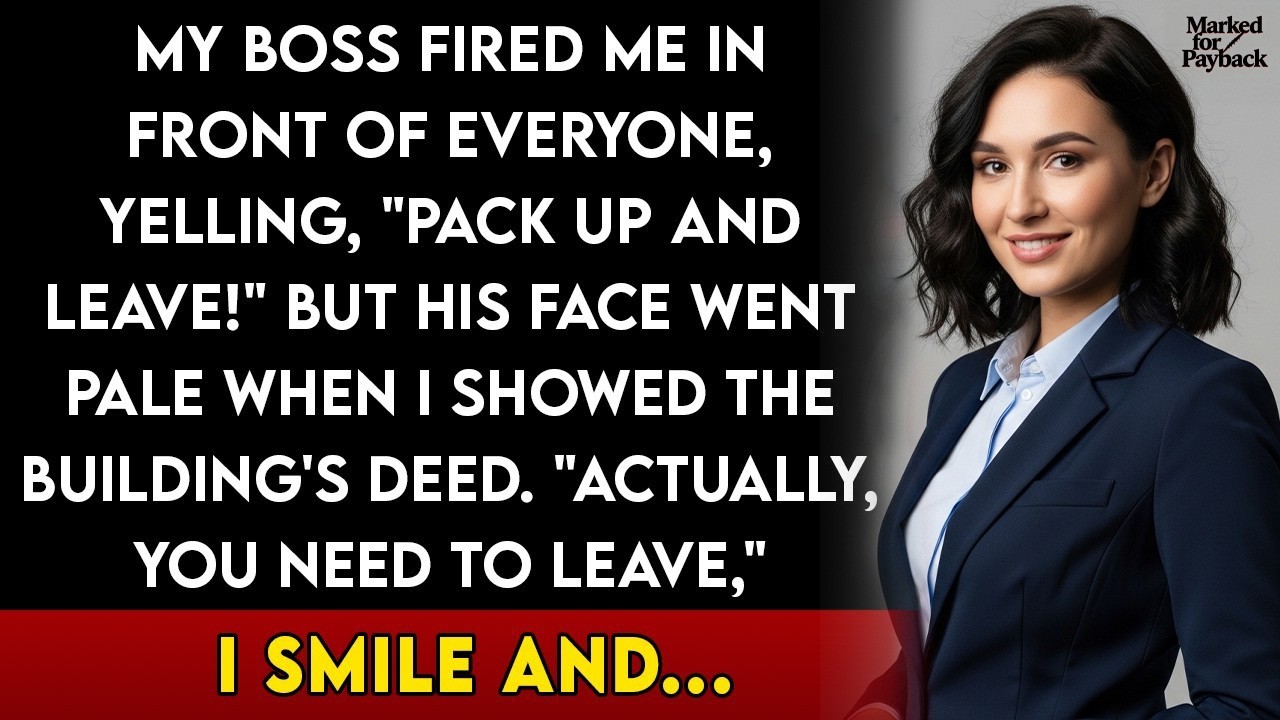 My Boss Fired Me In Front Of Everyone, But He Didn’t Know I Owned His Office