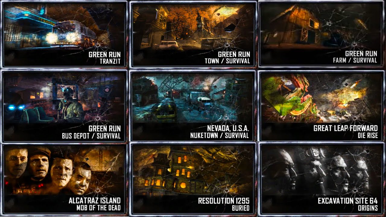 Black Ops 2 Zombies Collection (Tranzit - Origins) - YouTube