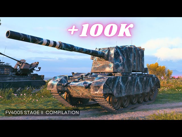 FV4005 Stage II 10K Damage The Best of FV4005 - 3 hours of compilation World of Tanks Replays class=