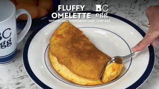 Making a Fluffy Omelette with Chef Dez