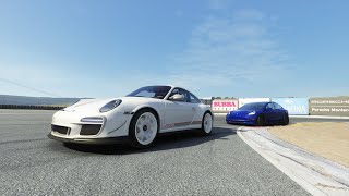 Track Day with Tesla Model 3 Performance at Laguna Seca | Assetto Corsa VR Gameplay Track Day with Tesla Model 3 Performance at Laguna Seca | Assetto Corsa VR Gameplay
