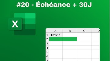 30 Astuces Excel en 30 jours...