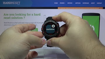 Service Menu in GARMIN Instinct Esports – How to Open / Use / Close Service Mode