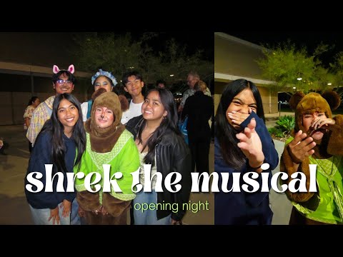 SHREK SENIOR MUSICAL, opening night apr 16 | gianna galindo