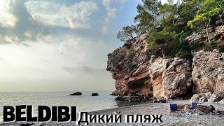 Дикий пляж/ Beldibi/ Бельдиби/ Как добраться/ Kemer/ Turkey🇹🇷