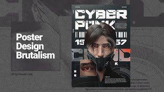 Cyberpunk Scifi Brutalism - Tutorial Photoshop CC 2023