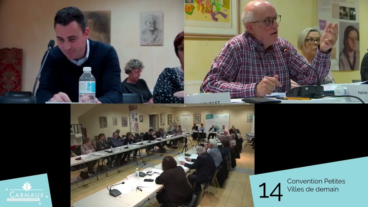 Conseil municipal - ville de Carmaux - mercredi 29 mars 2023 / partie 2