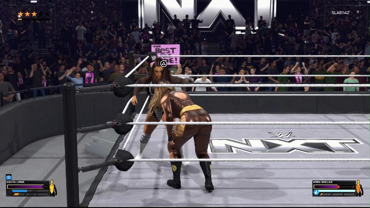 WWE 2K26 Nikkita Lyons vs Wren Sinclair