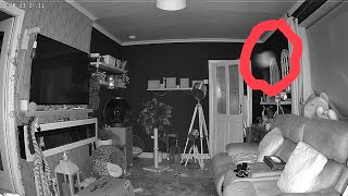 # haunted living room camera #spirits #paranormal #when the lights go out 2