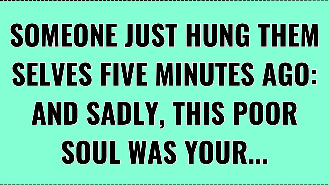 God Says: Child, This 'POOR' Soul Was Your. (Revealed)