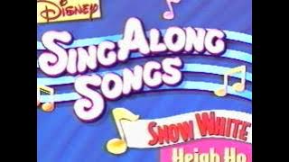 Opening to Disney's Sing-Along Songs: Heigh-Ho 1994 VHS