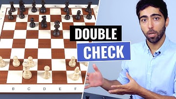 Forcing the King to run with the Double Check | Chess Tactics | IM Alex Astaneh