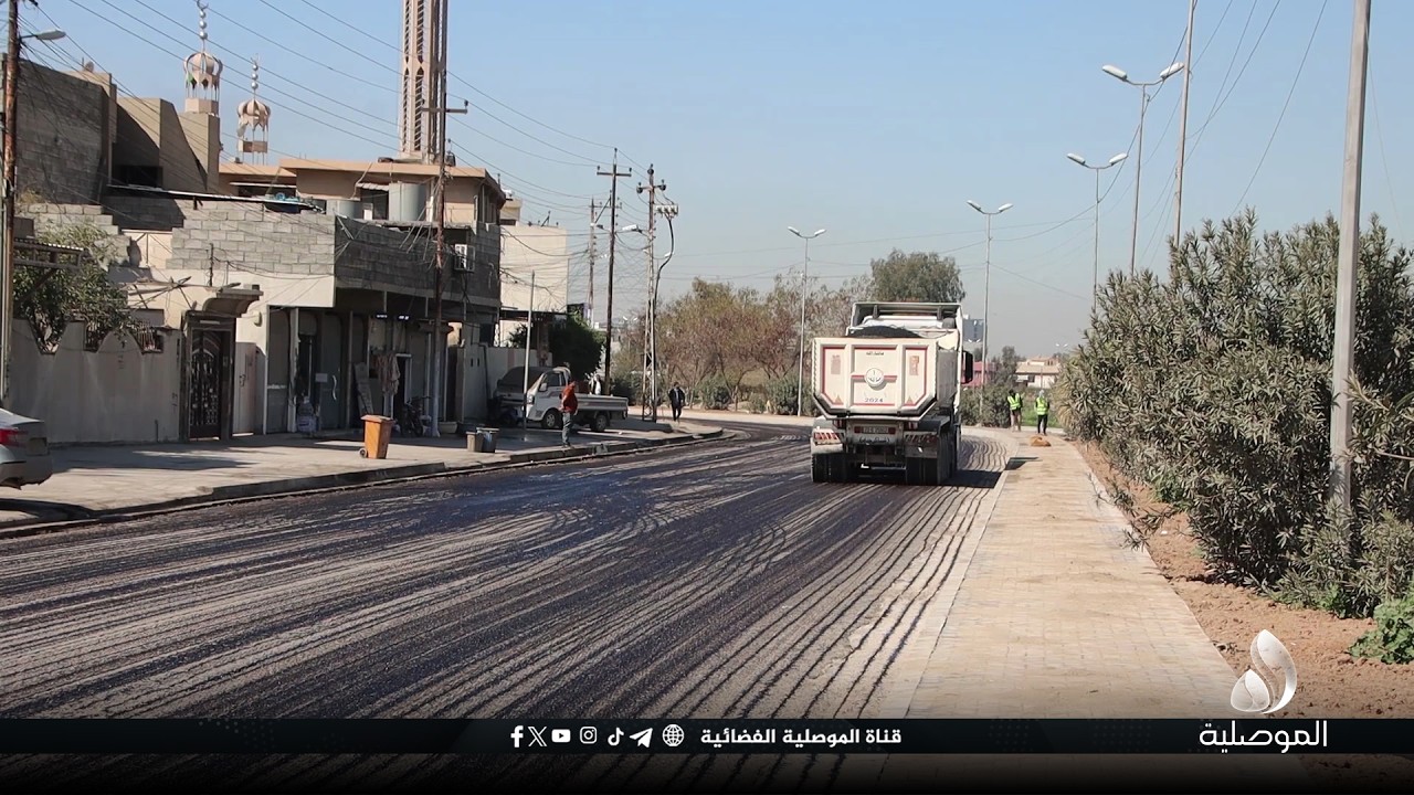 المهندس المقيم: الأعمال النهائية جارية في مشروع تأهيل وتطوير الشارع الأخضر