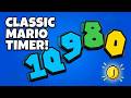 🏁 10-Second Timer Mario Bros | Wiggle Animation and Coin Sound 🍄