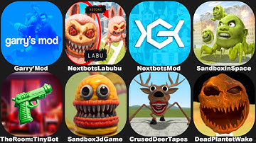 NEXTBOTS IN PLAYGROUND MOD HALLOWEEN 2025,SANDBOX IN SAPCE,DEAD PLANTET WAKE UP,CRUSED DEER TAPES