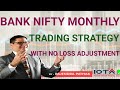 Bank nifty monthly trading strategy  with no loss adjustment  rajendra pathak
