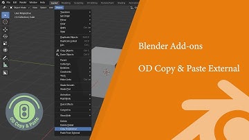 Blender Add-ons: OD Copy & Paste External