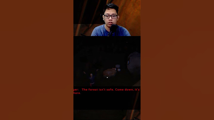 Shadow Fang - Ada orang yang memperingati kita perihal hutan berhantu #horrorgaming