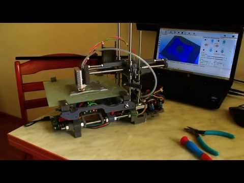 3D printer Smartrap MC3. DIY. Первое включение.