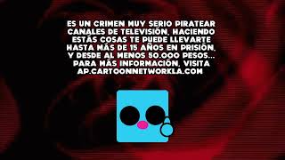 Falso Pantalla Anti-Pirateria De Cartoonito Latinoamérica-2021 Incompleto