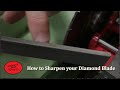How to sharpen your diamond blade How to sharpen your diamond blade