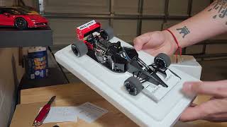 unboxing McLAREN HONDA MP4/6 JAPANESE GP AUTOart #unboxing #autoart #1:18 #coleccionismo