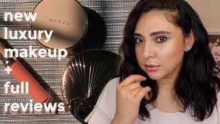 New Luxury Makeup - Full Reviews & Demo | Gucci, Charlotte Tilbury & Givenchy | 2020