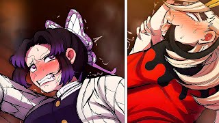 Confrontation Of Shinobu With... | Comic Dub  Demon Slayer