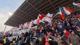 CREMONESE-Venezia 9/12/23-La bandiera che MAI tradiremo! #cuoregrigiorosso @uscremonese1903