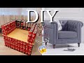 SEE HOW I TURNED COCA-COLA CANS INTO A SOFA CHAIR! DIY CHAIR